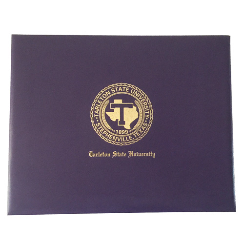 One Sided Moiré Panel Diploma Cover