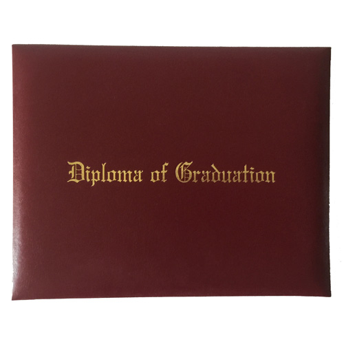 Leatherette Certificate Holder