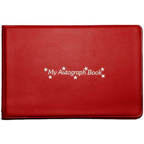 Custom Leatherette Autograph Books, Autograph Book Designs, Cheap Autograph  Books