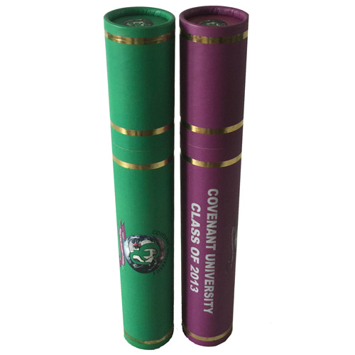 Full Color Printed Diploma Tube