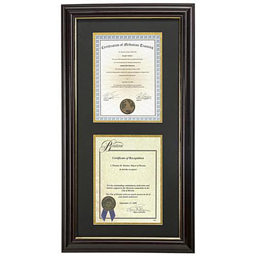 Buy Double Certificate Frame & Cheap Diy Diploma Frame | Shengzhong