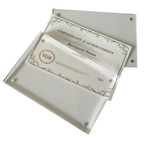 Acrylic Award Frame