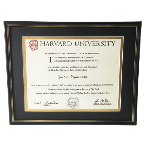 Graduation Diploma Frame