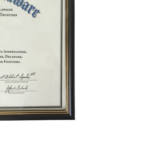 Graduation Certificate Frame
